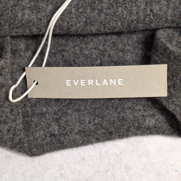 Everlane Cozy Stretch Tank Top Heathered Charcoal Grey Yak Hair Blend Size M New - Picture 8 of 10